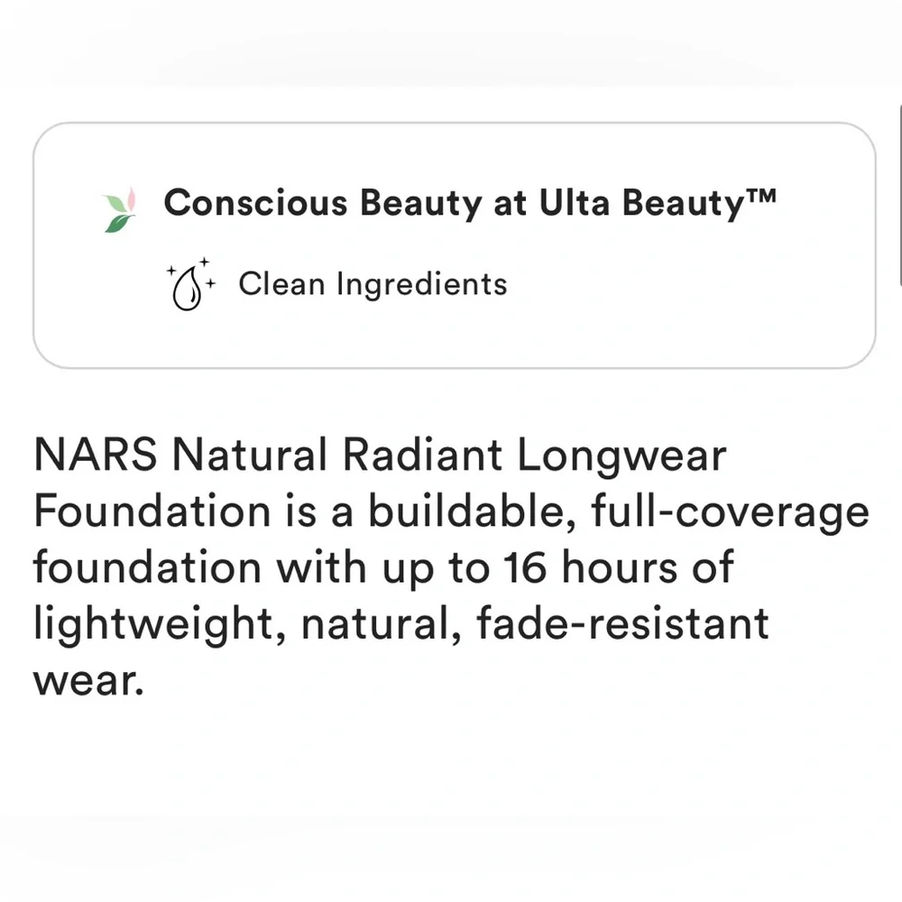 NARS RADIANT FOUNDATION - Picture 4 of 11